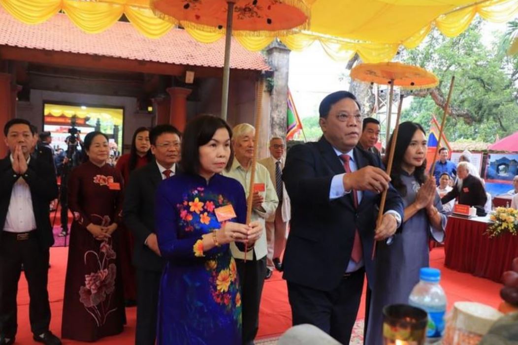 Tưởng niệm danh nhân, nhà giáo Đỗ Khắc Chung, tôn vinh truyền thống hiếu học địa phương