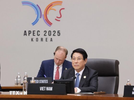 Chủ tịch nước Lương Cường dự Hội nghị Cấp cao Diễn đ&agrave;n Hợp t&aacute;c kinh tế ch&acirc;u &Aacute;-Th&aacute;i B&igrave;nh Dương (APEC) lần thứ 32.