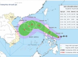 Áp thấp nhiệt đới mạnh lên thành bão gần Biển Đông Áp thấp nhiệt đới mạnh lên thành bão gần Biển Đông