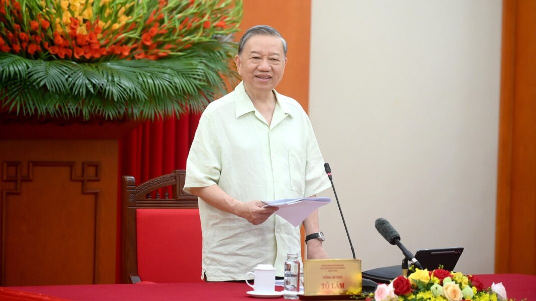 Tổng Bí thư Tô Lâm chủ trì phiên họp Thường trực Ban Chỉ đạo Trung ương về phát triển khoa học, công nghệ, đổi mới sáng tạo và chuyển đổi số Tổng Bí thư Tô Lâm chủ trì phiên họp Thường trực Ban Chỉ đạo Trung ương về phát triển khoa học, công nghệ, đổi mới sáng tạo và chuyển đổi số