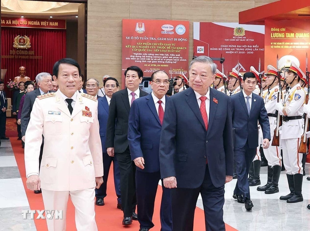 Tổng Bí thư Tô Lâm dự Đại hội đại biểu Đảng bộ Công an Trung ương Tổng Bí thư Tô Lâm dự Đại hội đại biểu Đảng bộ Công an Trung ương