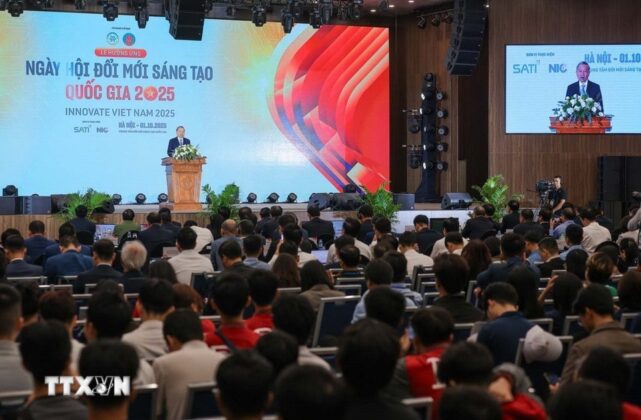 Tổng B&iacute; thư T&ocirc; L&acirc;m - Trưởng ban Ban Chỉ đạo Trung ương về ph&aacute;t triển khoa học, c&ocirc;ng nghệ, đổi mới s&aacute;ng tạo v&agrave; chuyển đổi số quốc gia ph&aacute;t biểu.