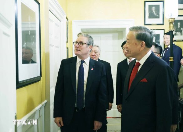 Tổng B&iacute; thư T&ocirc; L&acirc;m v&agrave; Thủ tướng Li&ecirc;n hiệp Vương quốc Anh v&agrave; Bắc Ireland Keir Starmer.