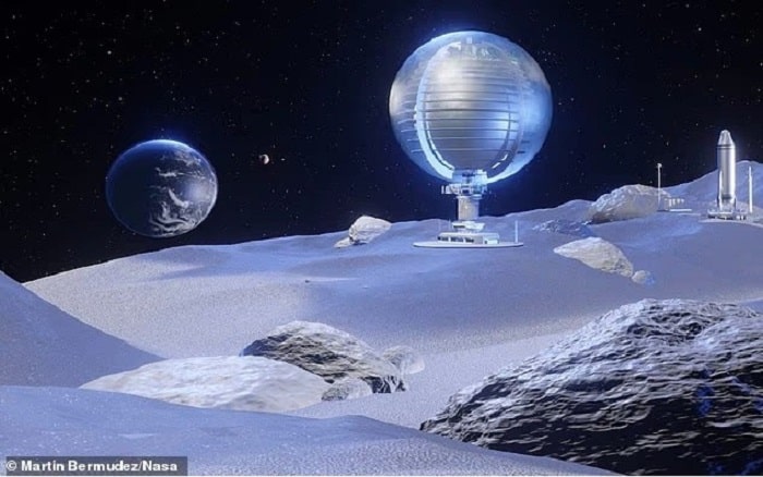 NASA hé lộ kế hoạch xây 'thành phố bong bóng' khổng lồ trên Mặt Trăng