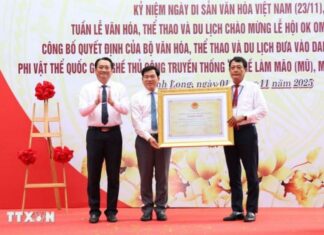 Công bố Di sản Quốc gia nghề làm mão, mặt nạ của đồng bào Khmer Công bố Di sản Quốc gia nghề làm mão, mặt nạ của đồng bào Khmer