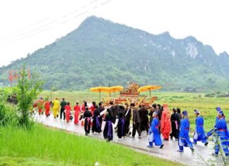 Phục dựng, bảo tồn Lễ hội Cầu may của đồng bào Tày xã Tân Trào Phục dựng, bảo tồn Lễ hội Cầu may của đồng bào Tày xã Tân Trào