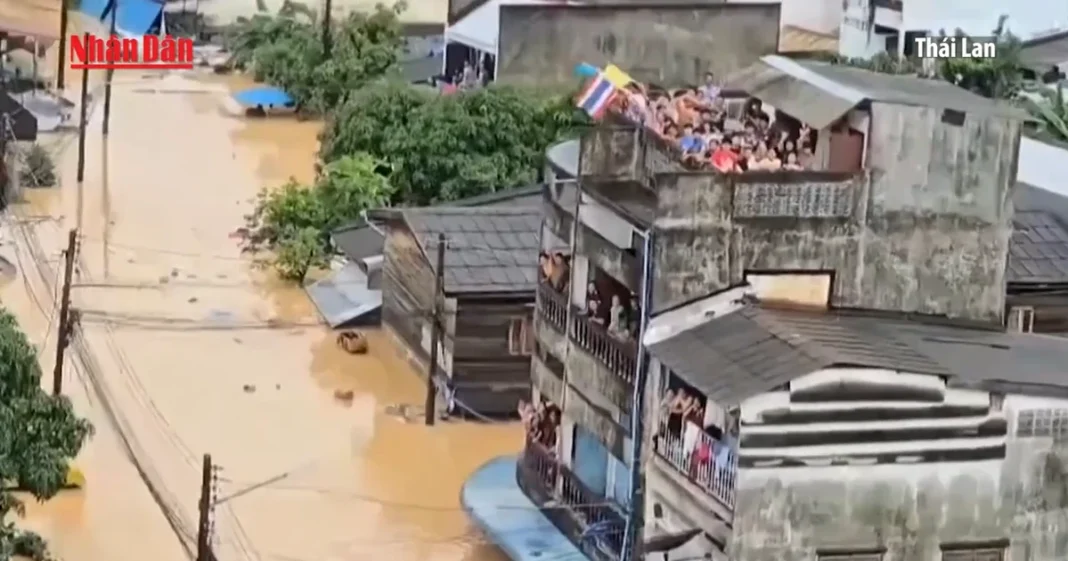 [Video]: Số người thiệt mạng vì mưa lũ tại Indonesia và Thái Lan tăng lên 465