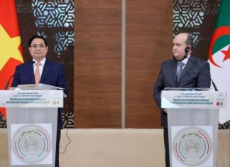 Thủ tướng Algeria: Đưa quan hệ hợp tác với Việt Nam trở thành hình mẫu trong quan hệ quốc tế Thủ tướng Algeria: Đưa quan hệ hợp tác với Việt Nam trở thành hình mẫu trong quan hệ quốc tế