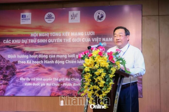 Tổng kết mạng lưới các Khu dự trữ sinh quyển thế giới của Việt Nam năm 2025 Tổng kết mạng lưới các Khu dự trữ sinh quyển thế giới của Việt Nam năm 2025