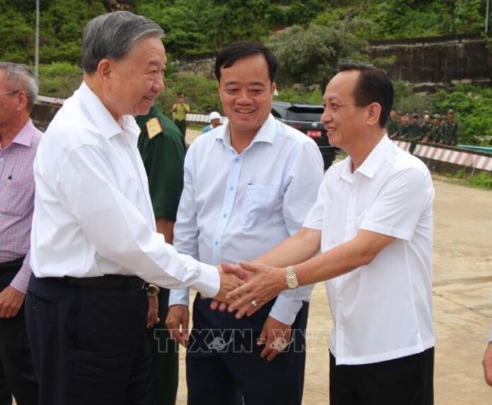 Tổng Bí thư Tô Lâm: Phát triển cụm đảo Hòn Khoai - bước tiến của một Việt Nam khát vọng và tự cường Tổng Bí thư Tô Lâm: Phát triển cụm đảo Hòn Khoai - bước tiến của một Việt Nam khát vọng và tự cường