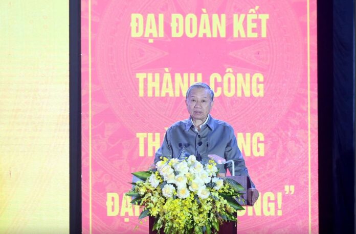 Phát biểu của Tổng Bí thư Tô Lâm nhân dự Ngày hội Đại đoàn kết toàn dân tộc tại phường Thượng Cát, Hà Nội Phát biểu của Tổng Bí thư Tô Lâm nhân dự Ngày hội Đại đoàn kết toàn dân tộc tại phường Thượng Cát, Hà Nội