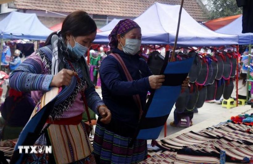 Không gian văn hóa đặc sắc của chợ phiên Bắc Hà