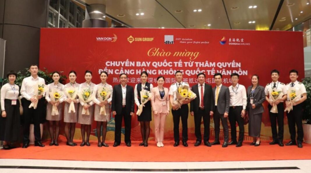 Quảng Ninh đón chuyến bay charter đầu tiên từ Thâm Quyến Quảng Ninh đón chuyến bay charter đầu tiên từ Thâm Quyến