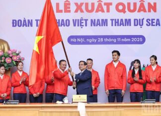 Thủ tướng Phạm Minh Chính dự Lễ xuất quân Đoàn thể thao Việt Nam tham dự SEA Games 33