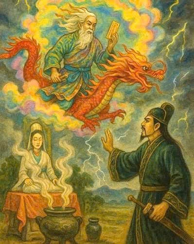 Thần Long Đỗ xuất hiện quở mắng Cao Biền