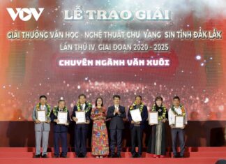 Giải thưởng Chư Yang Sin vinh danh 59 tác phẩm văn học nghệ thuật xuất sắc