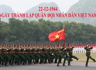 Những mẫu thiệp chúc mừng ngày Quân đội Nhân dân Việt Nam 22/12 đẹp nhất