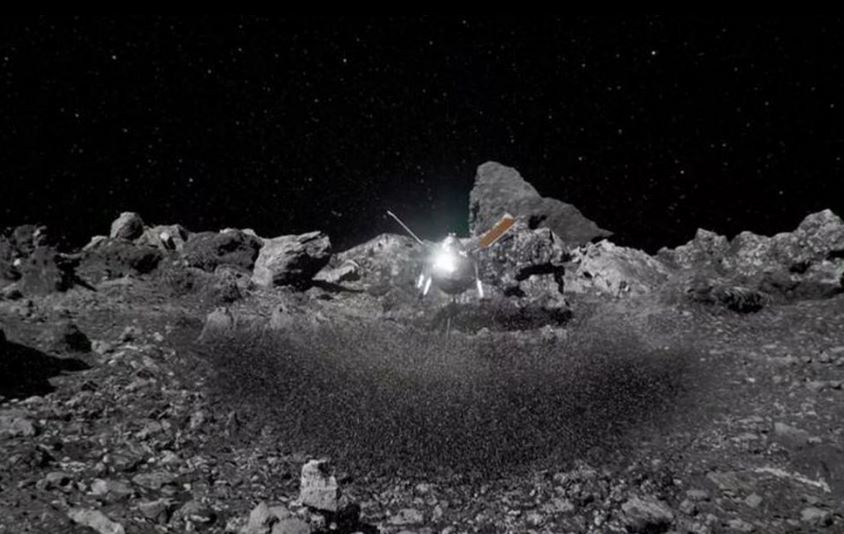 Tàu vũ trụ NASA đã thả xuống một vật liên quan đến sự sống