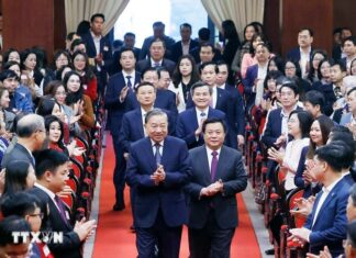 Tổng Bí thư dự hội nghị tổng kết công tác của Học viện Chính trị Quốc gia Hồ Chí Minh