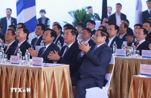 Thủ tướng Phạm Minh Ch&iacute;nh dự khởi c&ocirc;ng Dự &aacute;n đầu tư x&acirc;y dựng khu đ&ocirc; thị thể thao Olympic, H&agrave; Nội.