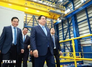 Thủ tướng dự Lễ khánh thành Nhà máy Điện khí LNG Nhơn Trạch 3 và 4