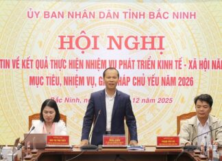 Bắc Ninh: GRDP bình quân đầu người đạt 5.852 USD, cao gấp 1,16 lần bình quân cả nước