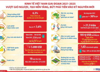 Kinh tế Việt Nam 2021-2025: Vượt gió ngược, bứt phá tiến vào kỷ nguyên mới