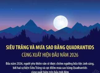 [Infographic]: Siêu trăng và mưa sao băng Quadrantids lớn sắp xuất hiện