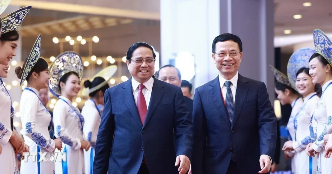 Thủ tướng Phạm Minh Chính dự Lễ khai mạc Hội nghị Bộ trưởng Số ASEAN (ADGMIN) lần thứ 6