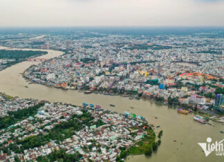 Tổ chức không gian phát triển đất nước thành 6 vùng kinh tế - xã hội