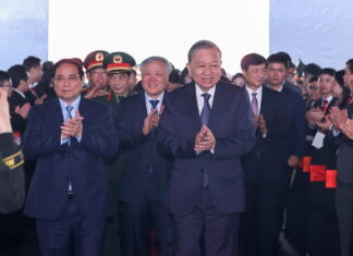 Tổng Bí thư Tô Lâm và Thủ tướng Phạm Minh Chính dự Lễ khởi công Nhà máy chế tạo Chip bán dẫn công nghệ cao