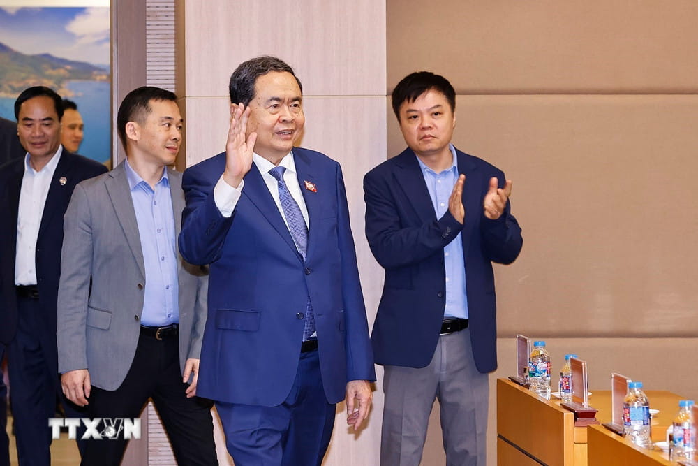 Chủ tịch Quốc hội Trần Thanh Mẫn thăm, chúc Tết Kiểm toán Nhà nước Chủ tịch Quốc hội Trần Thanh Mẫn thăm, chúc Tết Kiểm toán Nhà nước