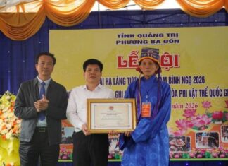 Lễ hội Khai hạ làng Tượng Sơn đón nhận bằng Di sản văn hóa phi vật thể quốc gia