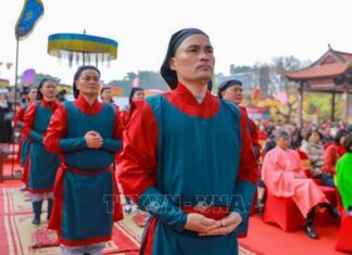Tái hiện các nghi lễ 'Tống cựu Nghinh tân' tại Hoàng thành Thăng Long
