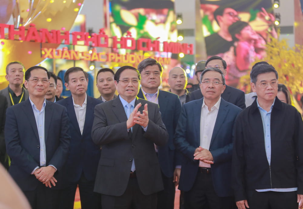 Thủ tướng Phạm Minh Chính dự tổng duyệt chương trình khai mạc Hội chợ Mùa Xuân lần thứ nhất 2026 Thủ tướng Phạm Minh Chính dự tổng duyệt chương trình khai mạc Hội chợ Mùa Xuân lần thứ nhất 2026