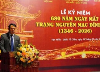 Kỷ niệm 680 năm ngày mất Trạng nguyên Mạc Đĩnh Chi