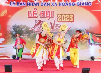 Xã Hoằng Giang tổ chức Lễ hội Phủ Vàng