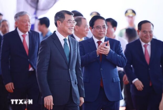 Thủ tướng dự Lễ khởi c&ocirc;ng Dự &aacute;n tuyến đường sắt tốc độ cao H&agrave; Nội-Hải Ph&ograve;ng