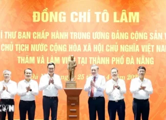 Tổng Bí thư, Chủ tịch nước Tô Lâm làm việc với Ban Thường vụ Thành ủy Đà Nẵng