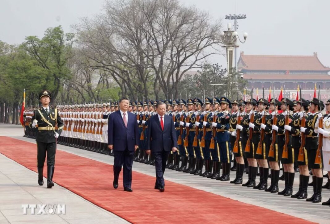 Lễ đón Tổng Bí thư, Chủ tịch nước Tô Lâm thăm cấp Nhà nước đến Trung Quốc Lễ đón Tổng Bí thư, Chủ tịch nước Tô Lâm thăm cấp Nhà nước đến Trung Quốc