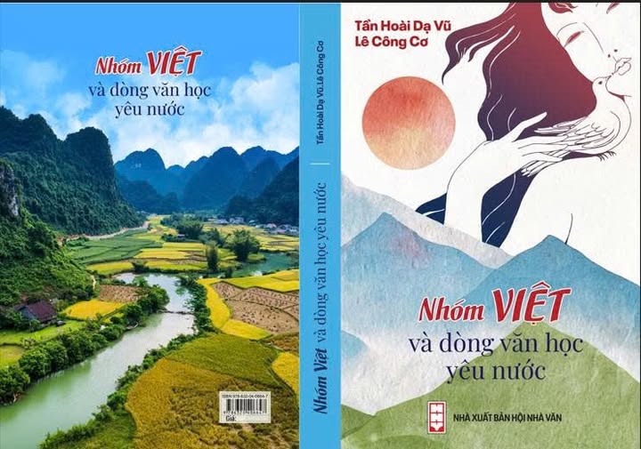 BÌA SÁCH NHÓM VIỆT VÀ DONG VĂN HỌC YÊU NƯỚC