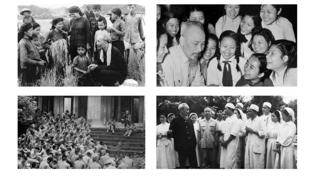 trong lời Di chúc, Hồ Chí Minh đã căn dặn: “Suốt đời tôi hết lòng, hết sức phục vụ Tổ quốc, phục vụ cách mạng, phục vụ nhân dân
