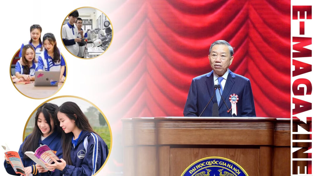 Từ bài phát biểu của Tổng Bí thư, Chủ tịch nước Tô Lâm tại Đại học Quốc gia Hà Nội suy nghĩ về đổi mới giáo dục trong kỷ nguyên phát triển mới Từ bài phát biểu của Tổng Bí thư, Chủ tịch nước Tô Lâm tại Đại học Quốc gia Hà Nội suy nghĩ về đổi mới giáo dục trong kỷ nguyên phát triển mới