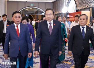 Chủ tịch Quốc hội Trần Thanh Mẫn dự khai mạc Hội nghị Hội đồng nhân dân toàn quốc