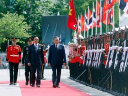Lễ đón Tổng Bí thư, Chủ tịch nước Tô Lâm và Phu nhân thăm chính thức Thái Lan