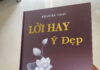 “Lời hay ý đẹp”: Ánh sáng từ con tim và khối óc – Tác giả: Nhà thơ Phùng Trang Nhung "Lời hay ý đẹp": Ánh sáng từ con tim và khối óc - Tác giả: Nhà thơ Phùng Trang Nhung
