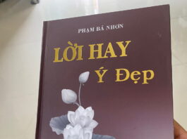 “Lời hay ý đẹp”: Ánh sáng từ con tim và khối óc – Tác giả: Nhà thơ Phùng Trang Nhung "Lời hay ý đẹp": Ánh sáng từ con tim và khối óc - Tác giả: Nhà thơ Phùng Trang Nhung