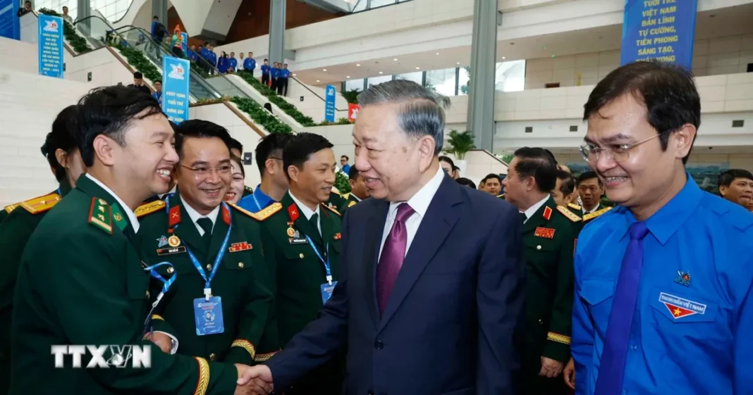 Tổng Bí thư, Chủ tịch nước Tô Lâm dự Đại hội Đoàn toàn quốc lần thứ XIII