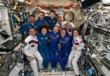 Phi hành đoàn Mỹ-Nga trở về Trái Đất sau 241 ngày trên ISS