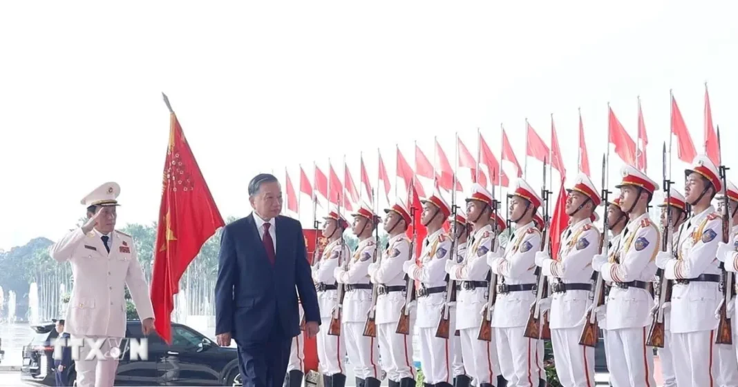 Tổng Bí thư, Chủ tịch nước Tô Lâm dự Lễ kỷ niệm 80 năm Ngày truyền thống lực lượng An ninh nhân dân Tổng Bí thư, Chủ tịch nước Tô Lâm dự Lễ kỷ niệm 80 năm Ngày truyền thống lực lượng An ninh nhân dân